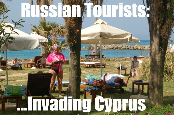 Russian Tourists Invade Cyprus