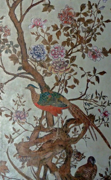 6 Historic Chinere wallpaper in National Trust property Ightham Mote (5).jpg